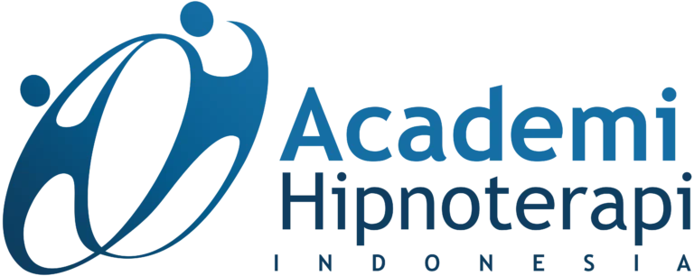 Logo resmi Academi Hipnoterapi Indonesia (AHI), melambangkan kerjasama dan prinsip hipnoterapi.